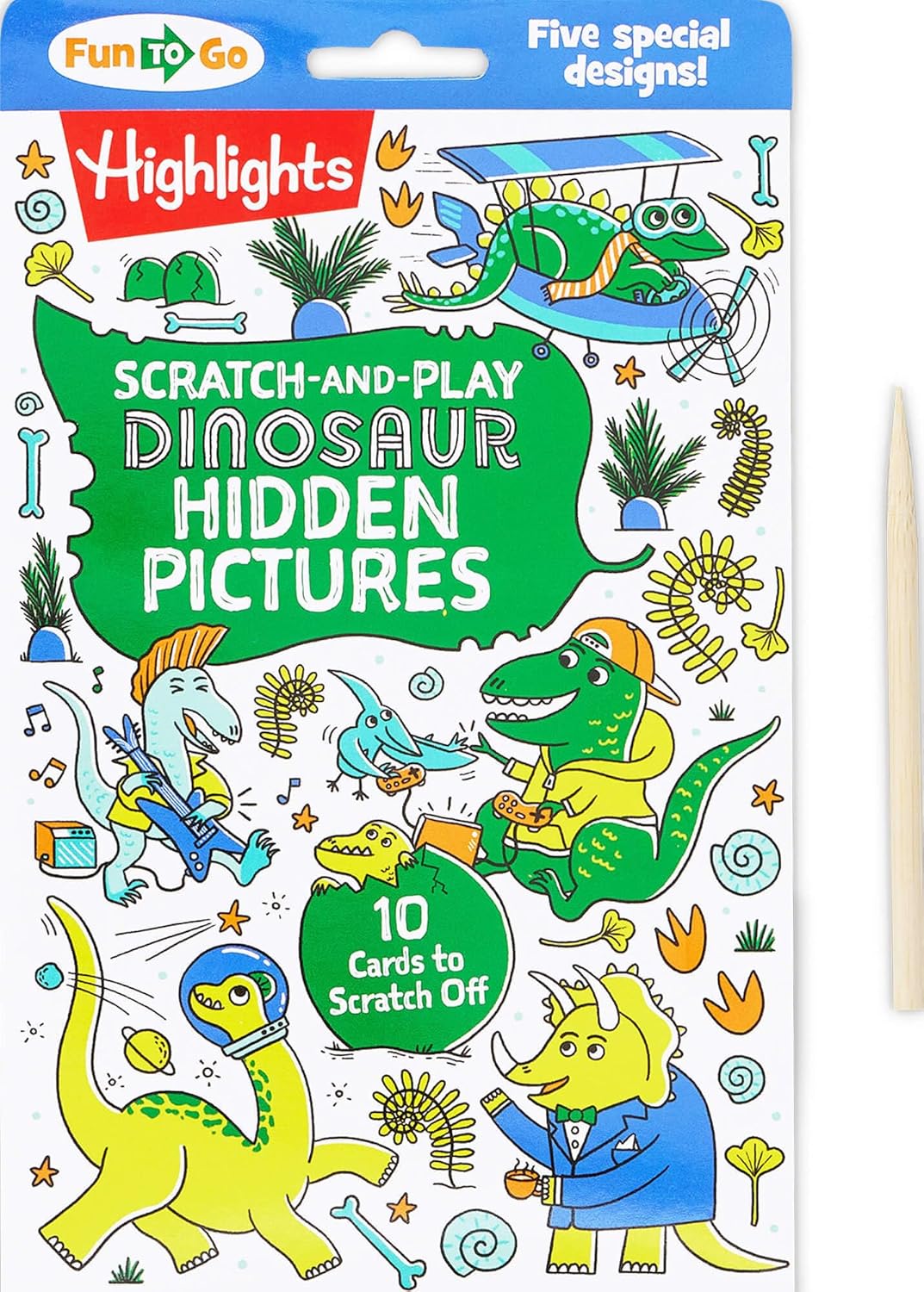Scratch Play Dinosaurs