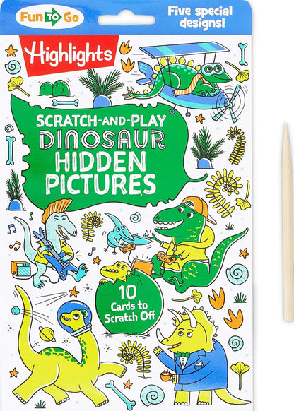 Scratch Play Dinosaurs