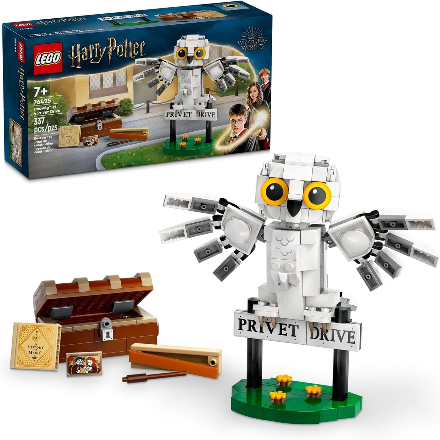 Hedwig at 4 Privet Drive