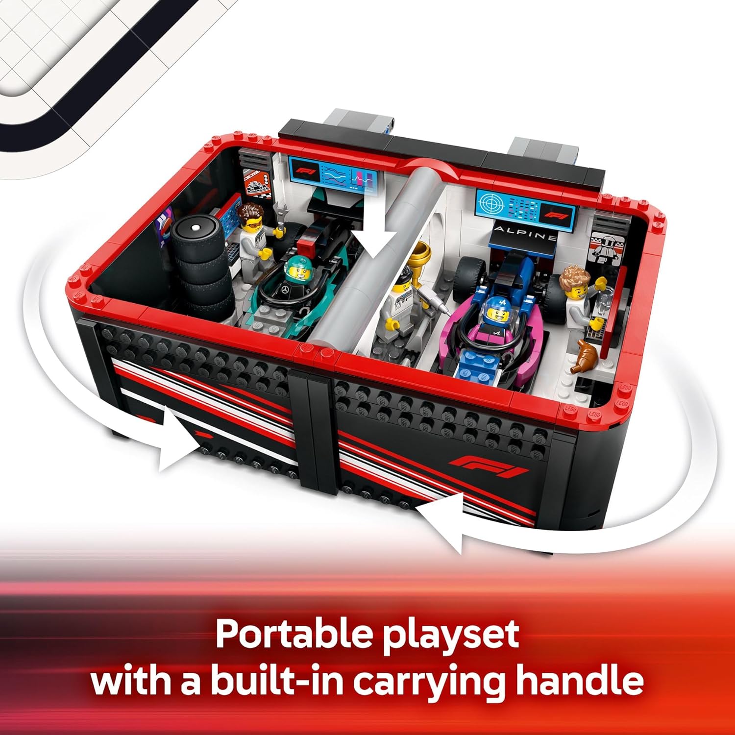 F1 Garage Mercedes Amg