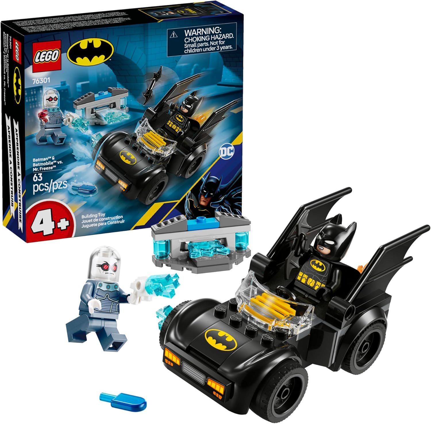 Batman Batmoble Mr Freeze