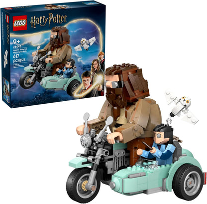 Harry Potter Hagrid  and Harry's Motorcycle Ride