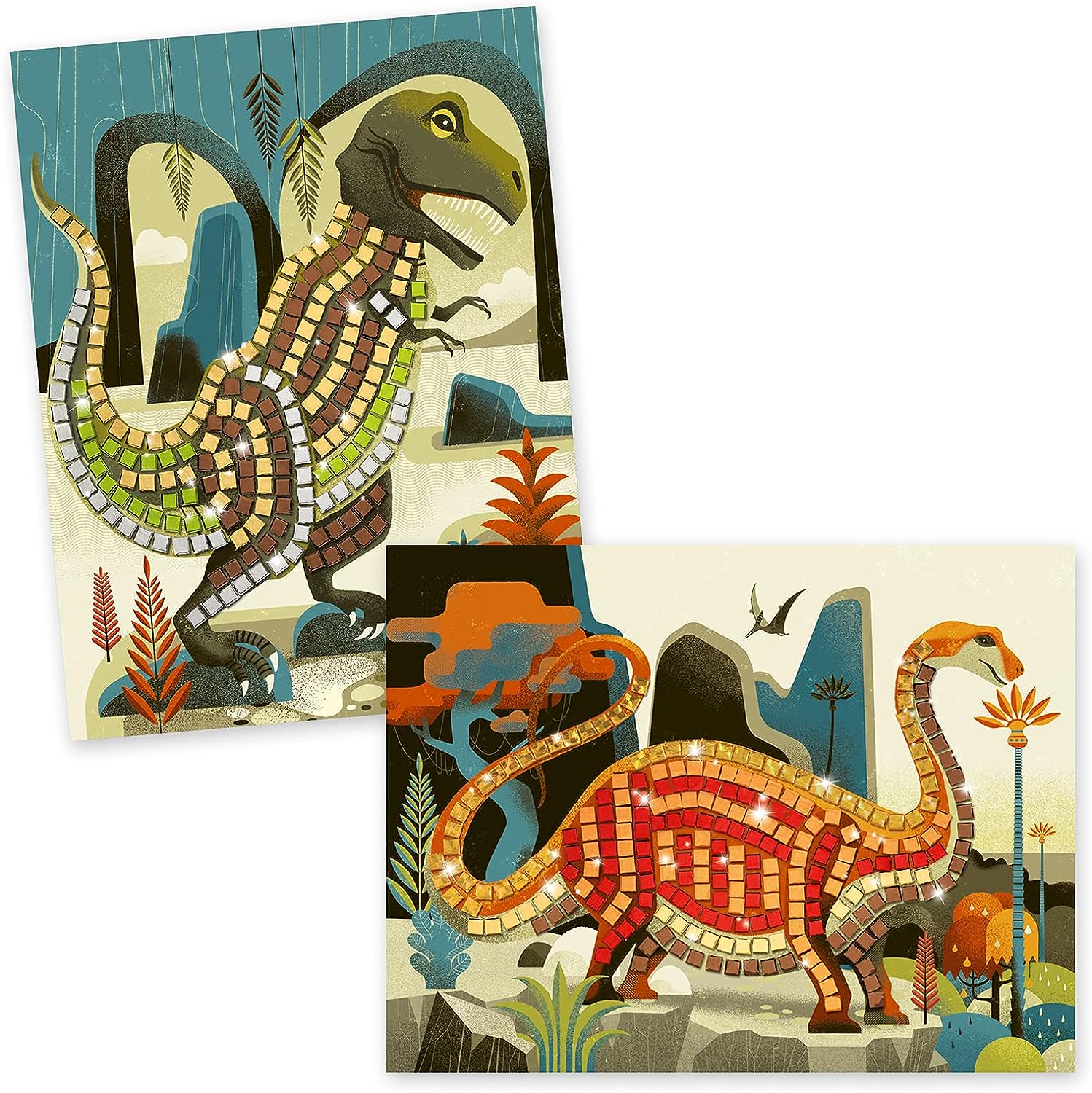 Pg Mosaics Dinosaurs