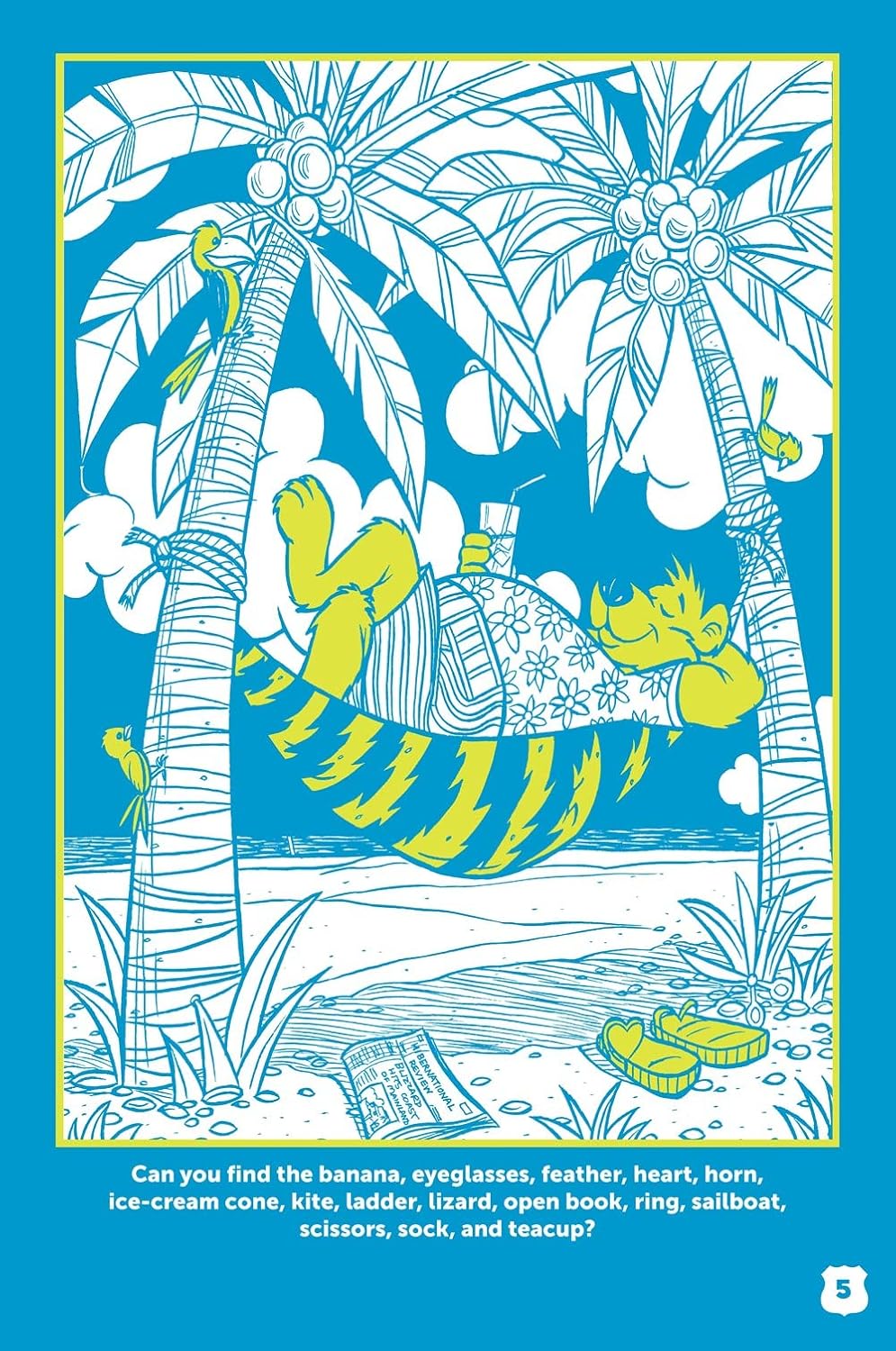 Let's Go Neon Travel Puzzle Book