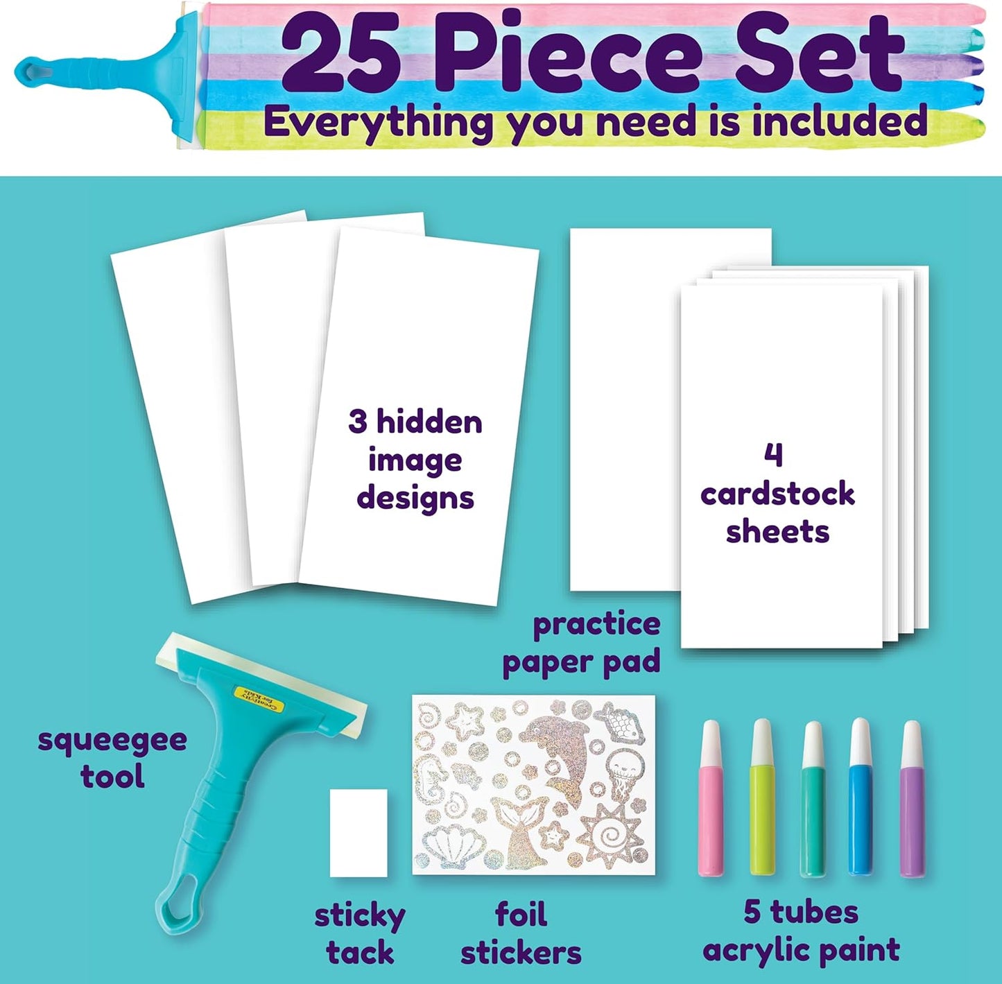 Magic Reveal Art Mermaid