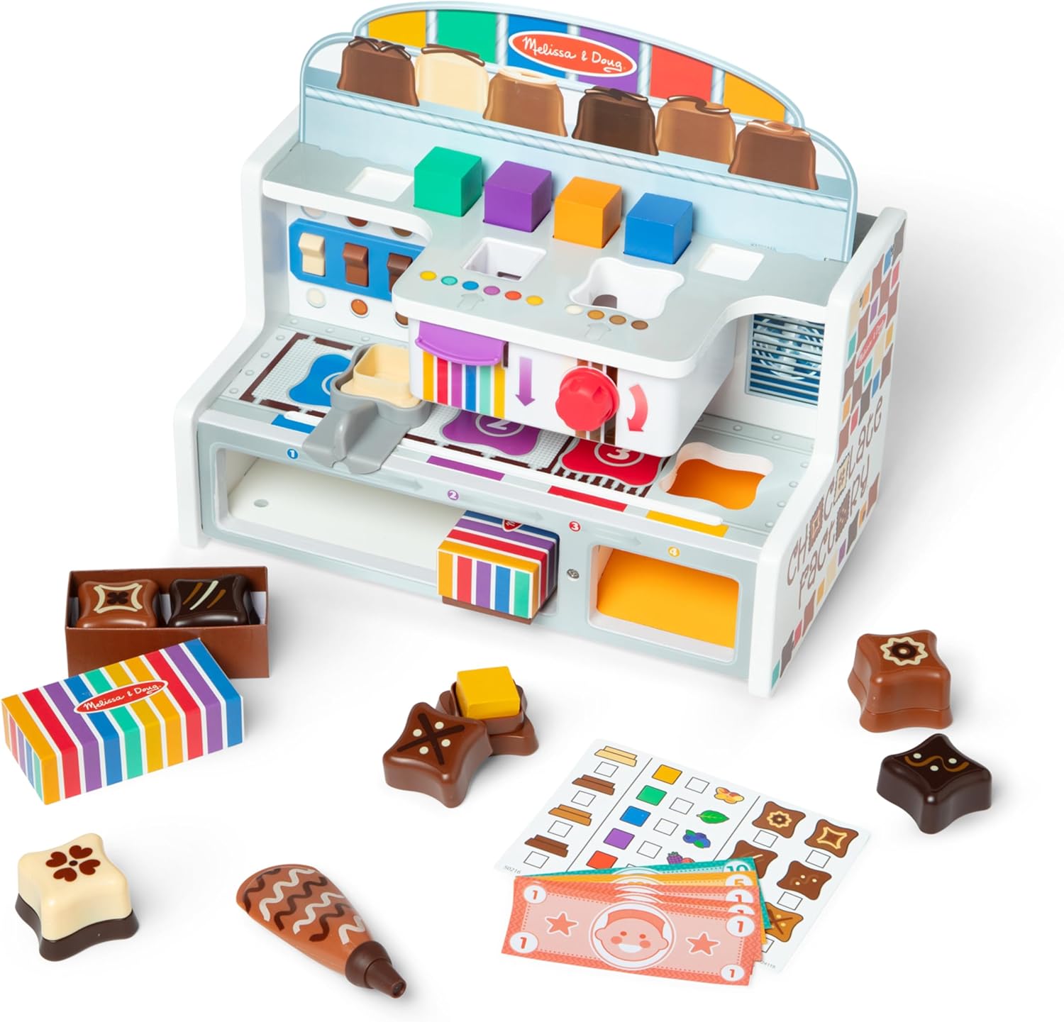 Wooden Chocolate Factory Play Set
