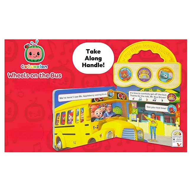 Cocomelon Wheels Bus Book