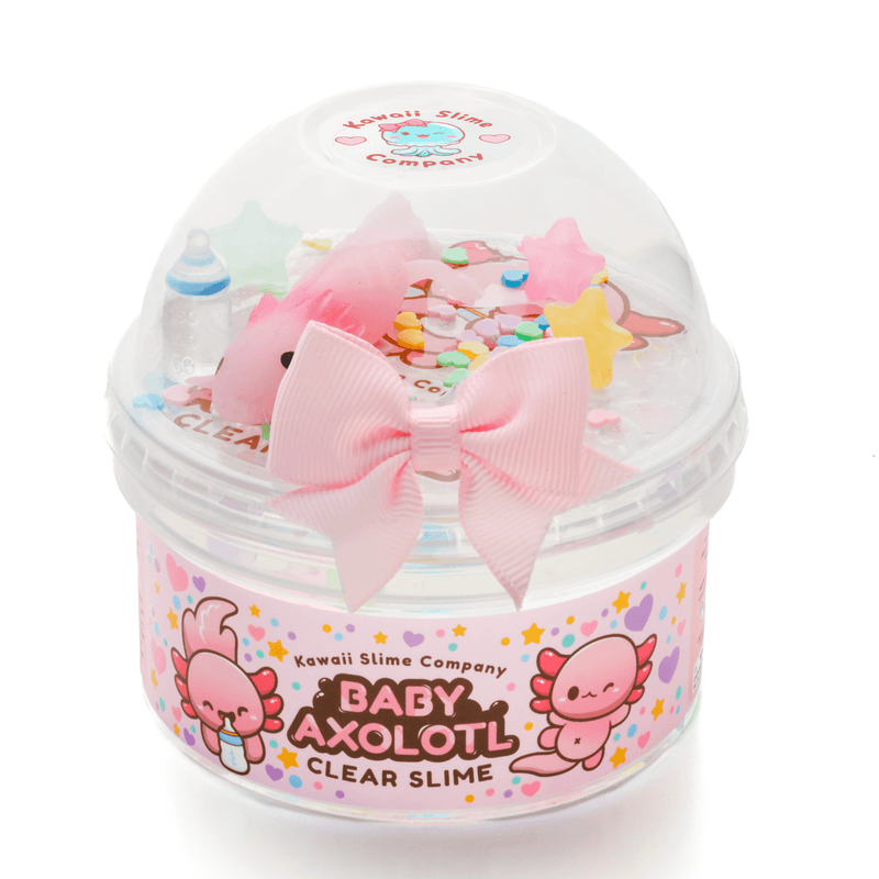 Baby Axolotl Clear Slime