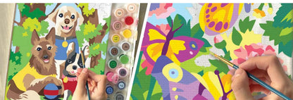 Paint Number Butterflies