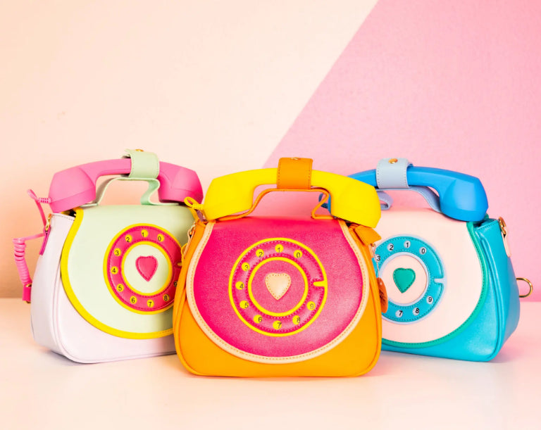 Purse Ring Ring Pink Convertible