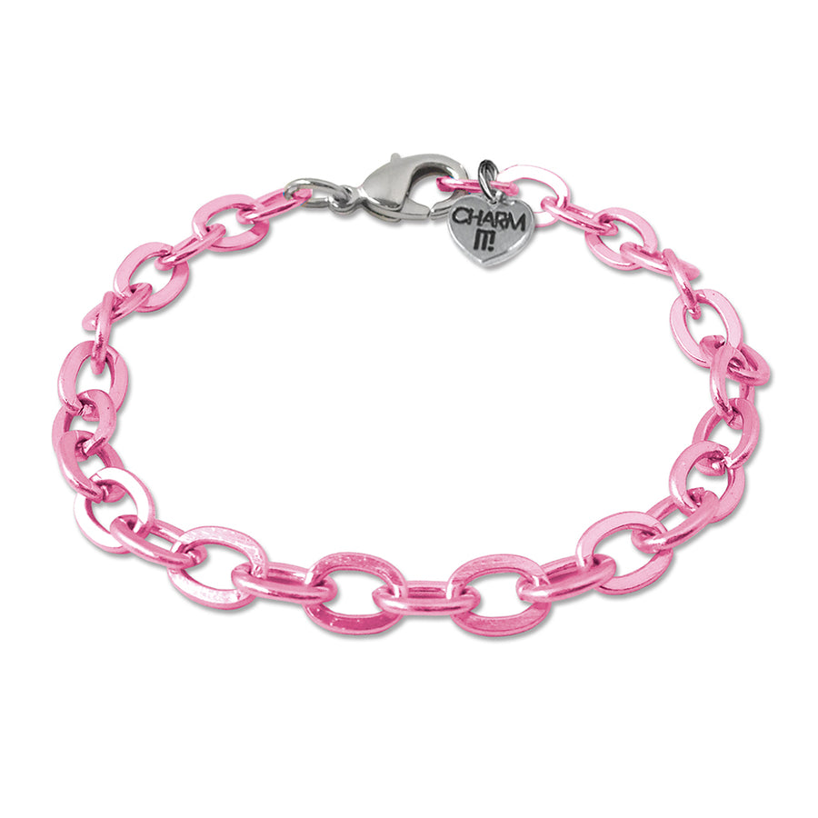 Charm It! Bracelet Chain Pink