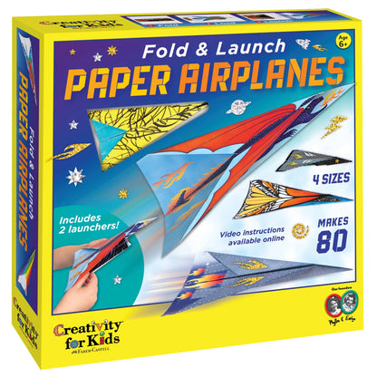 Fold & Launch Airplanes