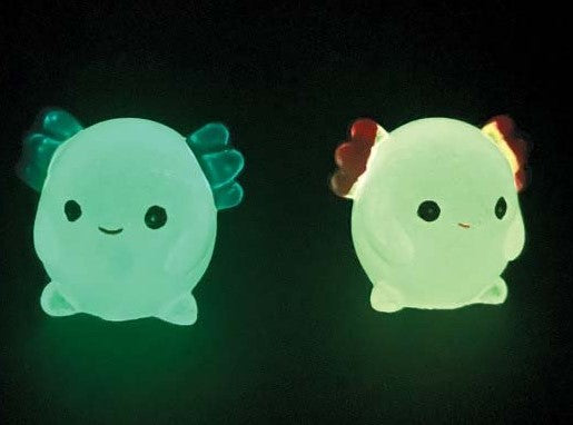 Glowing Axolotl Aquarium