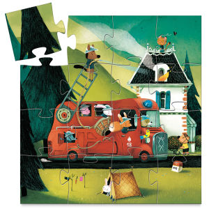 Fire Truck Mini Puzzle