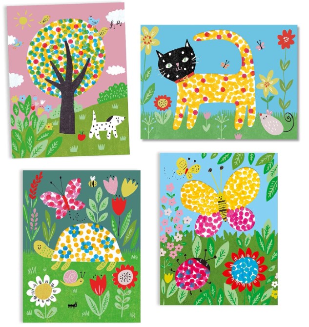 Small Dots Mess Free Pain