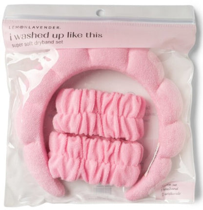 Washed Up Spa Headband & Wristbands