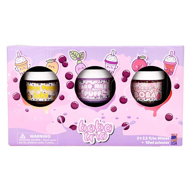Boba Slime Trio