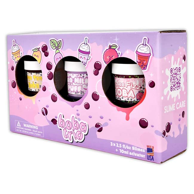 Boba Slime Trio