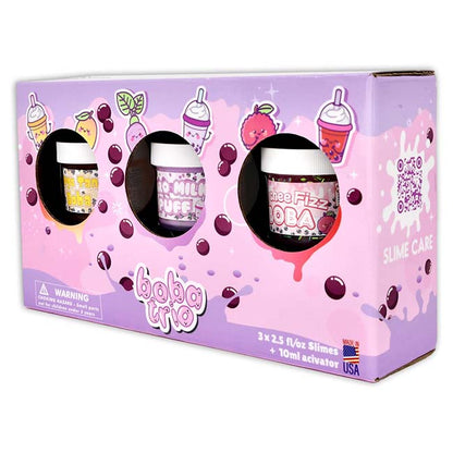 Boba Slime Trio