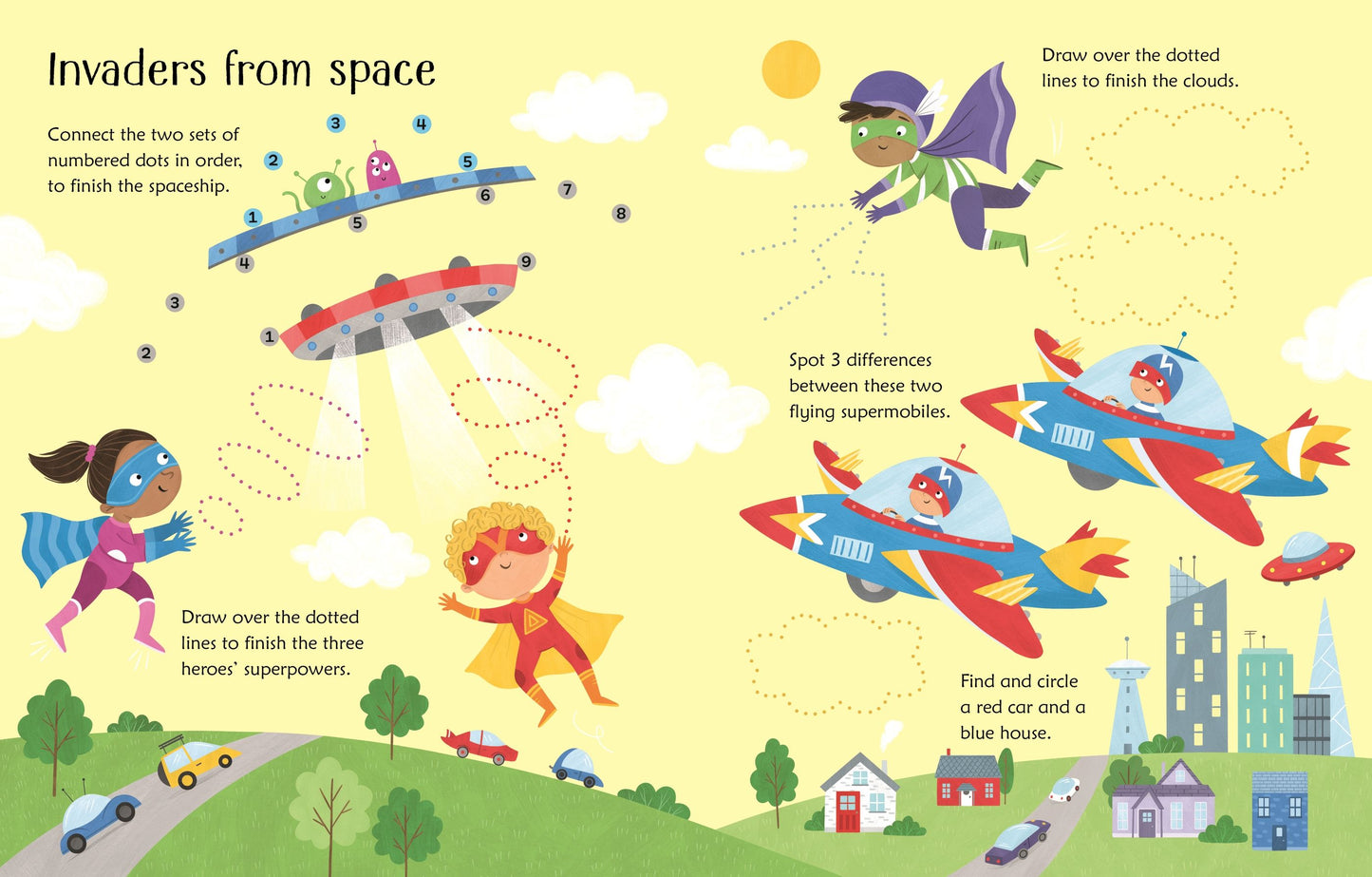 Wipe Clean Superhero