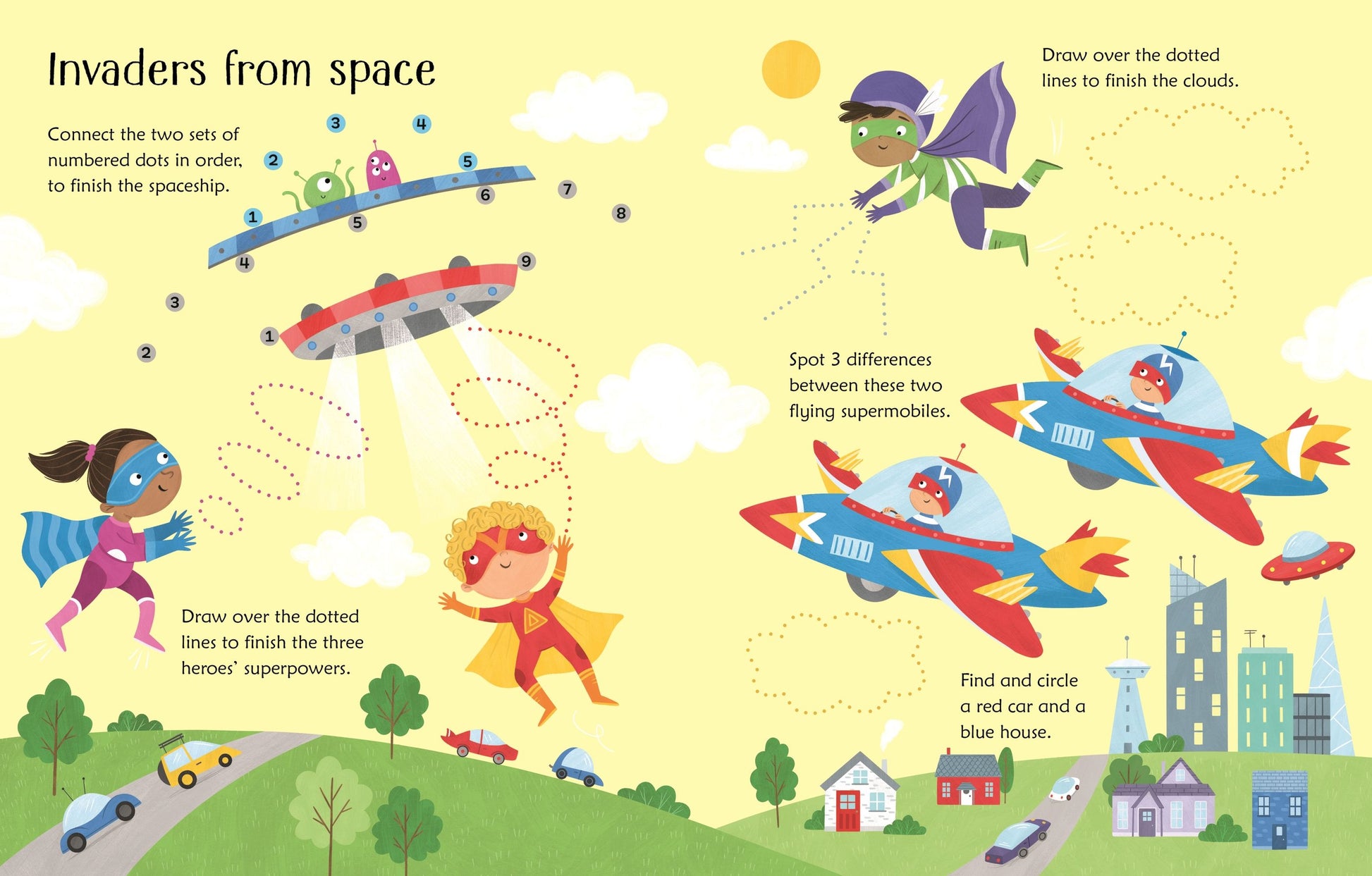 Wipe Clean Superhero