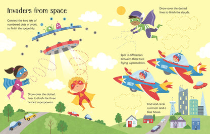 Wipe Clean Superhero