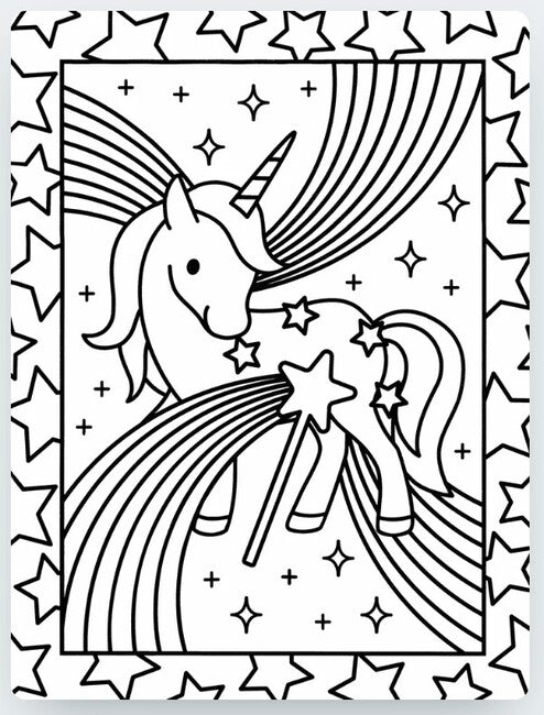Stained Glass Unicorns