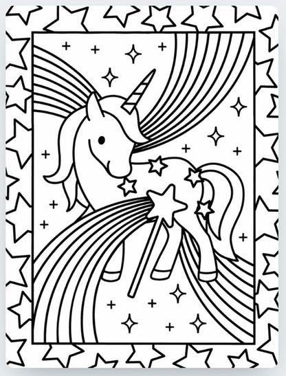 Stained Glass Unicorns