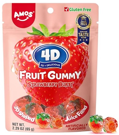 4d Fruit Gummy Strawb