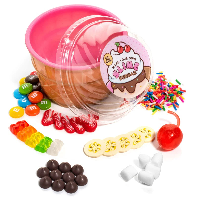Kawaii Slime Sundae Cup Toppings Kit - Just Add Slime! – Learning ...