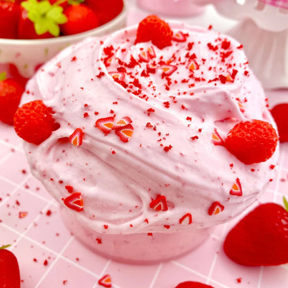 Strawberry Mousse Slime