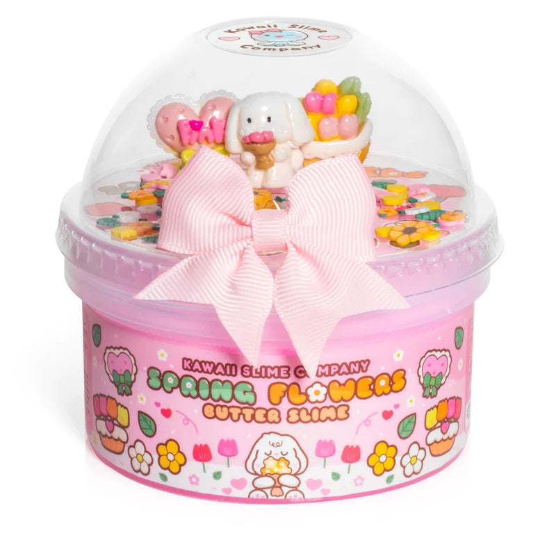 Kawaii Spring Flowers Slime