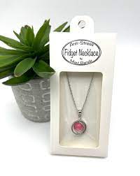 Fidget Necklace Gem Spin*