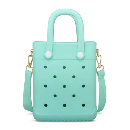 Mint Green Charm Tote