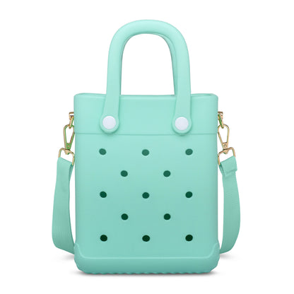 Mint Green Charm Tote
