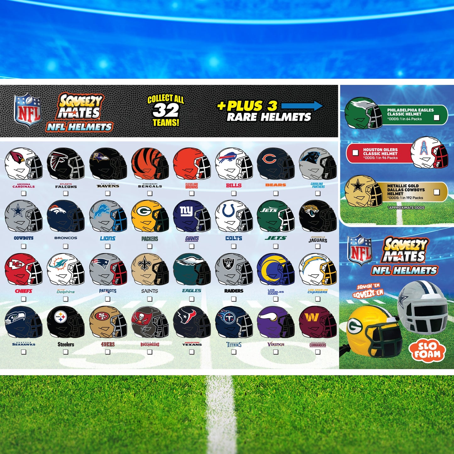 Nfl Squeezy Helmet