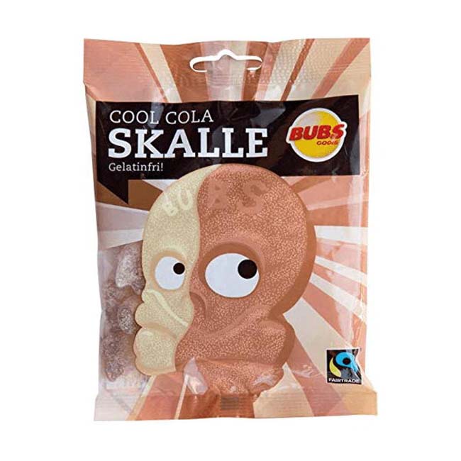 Cool Cola Skull Sour Jelly Candy