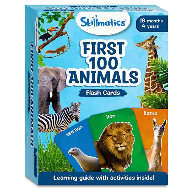 First 100 Animals Flash Cards -1