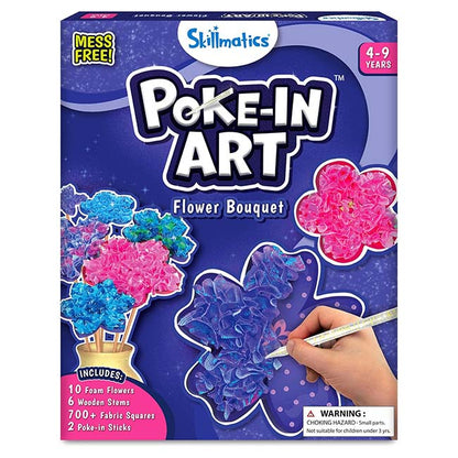 Poke in Art Flower Bouquet