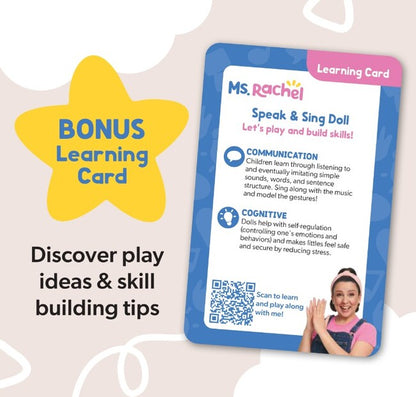 Ms Rachel Speak Sing Doll