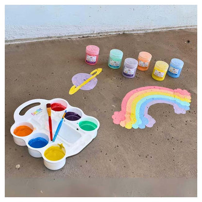 Diy Sidewalk Chalk Paint
