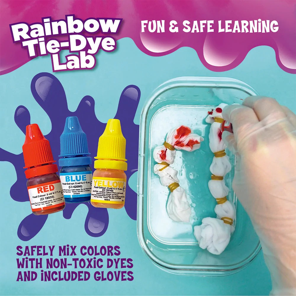 Rainbow Tie-Dye Lab