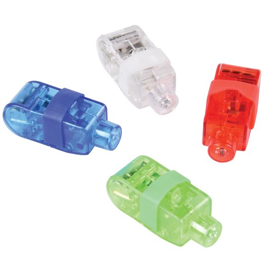 Flashing Laser Fingers