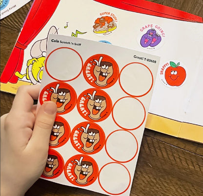 Great! Cola Scratch 'n Sniff Stinky Stickersgö¼-½