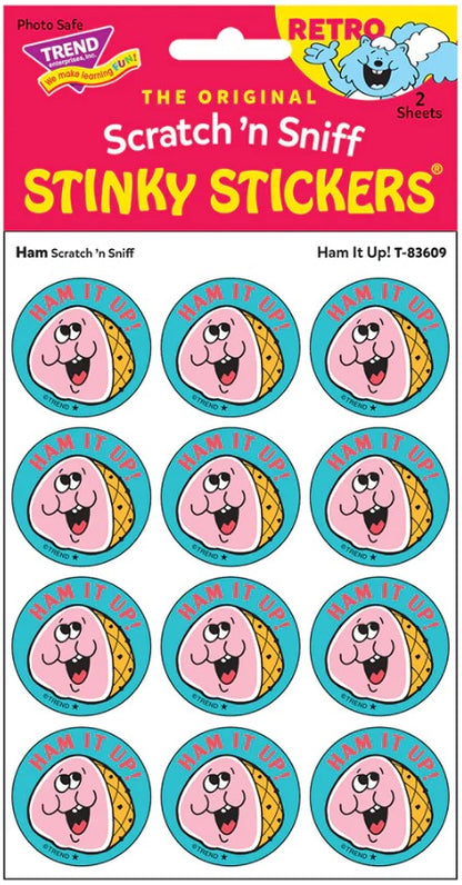 Ham IT Up! Ham Scratch 'n Sniff Stinky Stickersgö¼-½