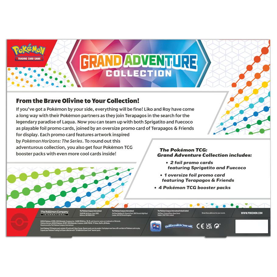 Pkm Grand Adventure Colle