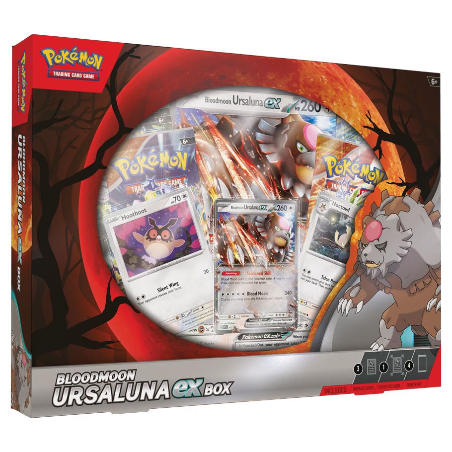 Pokgö£gîémon Tcg: Bloodmoon Ursaluna Ex Box