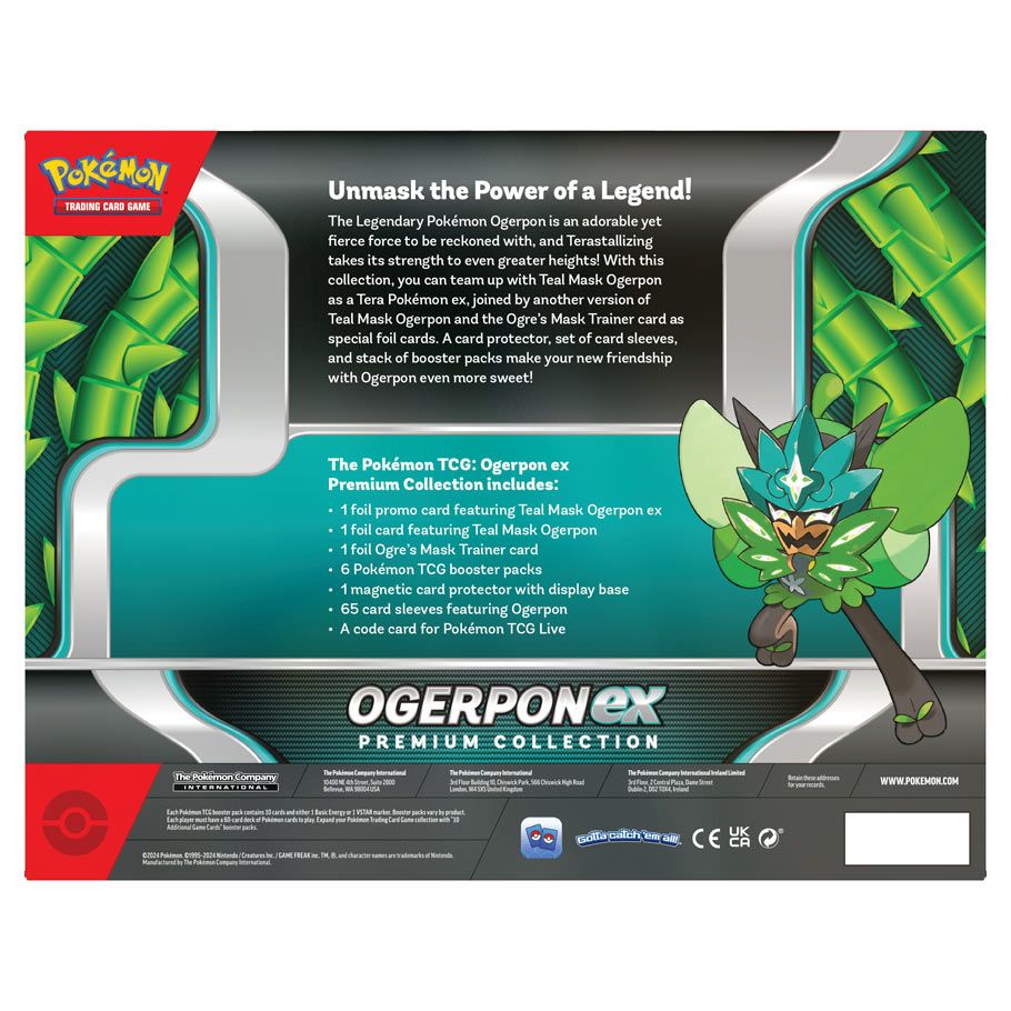 Pokemon Ogerpon Ex Premium