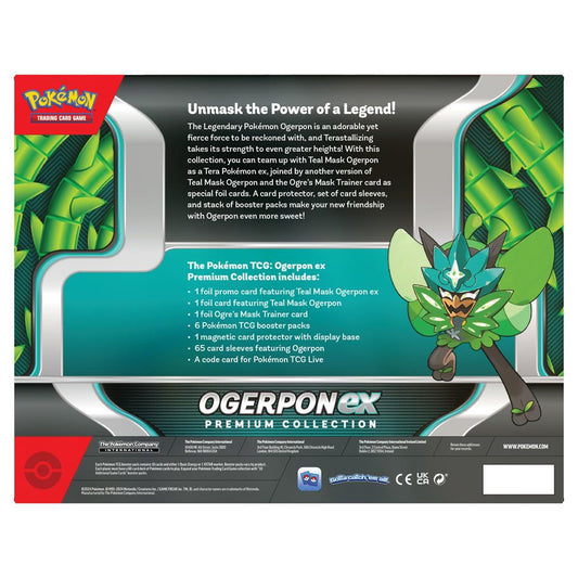 Pokemon Ogerpon Ex Premium