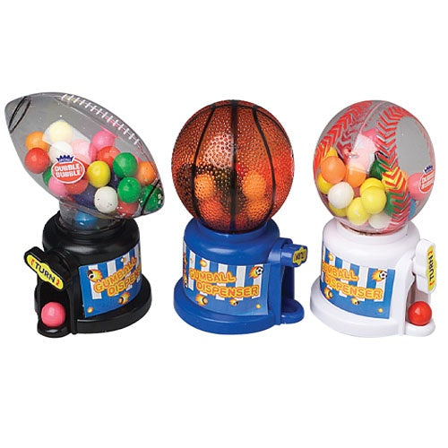 Sport Ball Gum Dispensers